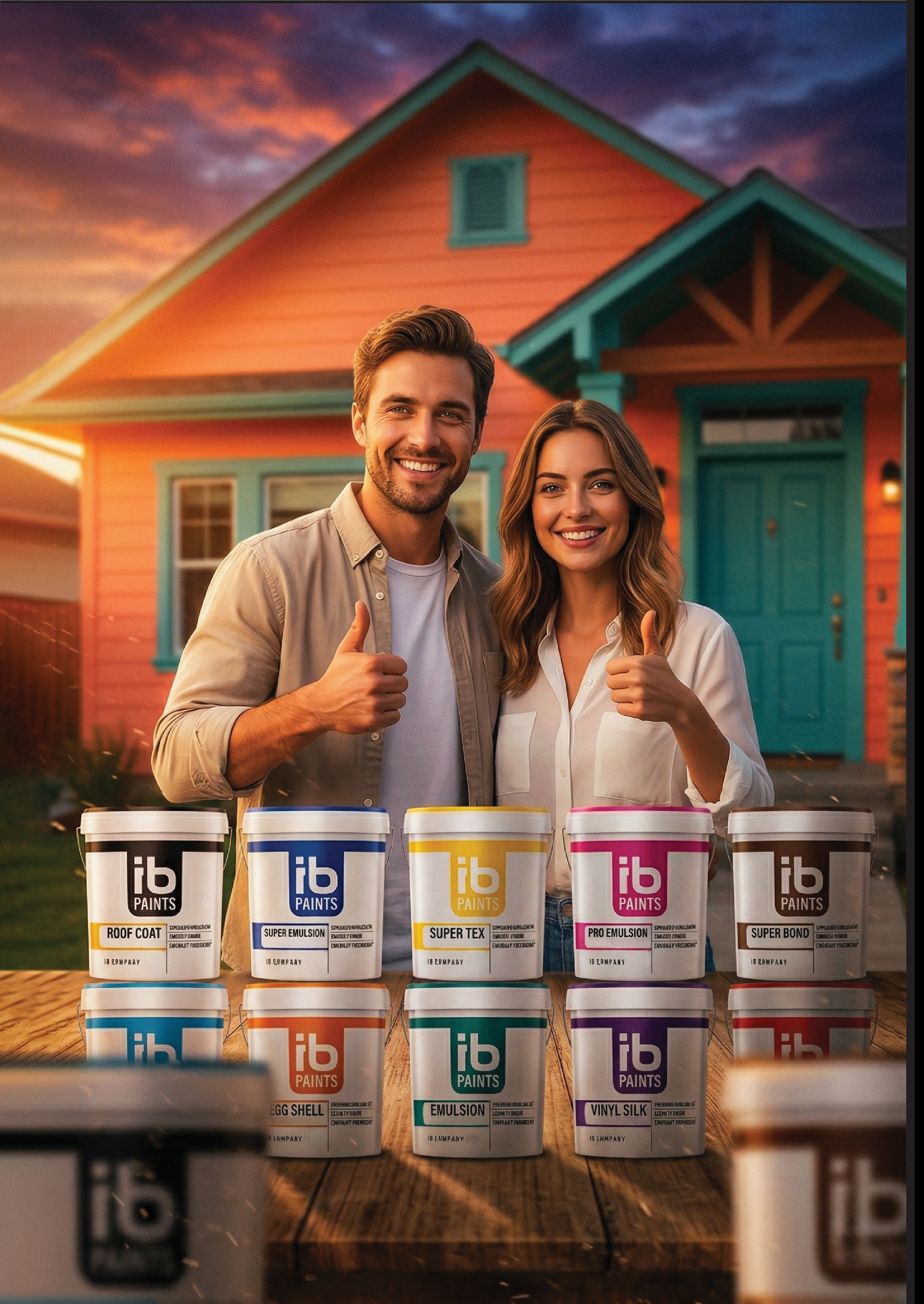 IB Paints Happy Family
